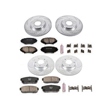 Load image into Gallery viewer, PowerStop Z23 Evolution Sport Brake Kits Mazda RX-8 [w/o Sport Suspension] (04-08) Front or Rear - Rotors + Pads / Front &amp; Rear Alternate Image