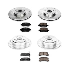 Load image into Gallery viewer, PowerStop Z23 Evolution Sport Brake Rotors + Pads Lexus RX300 FWD (99-01) Front or Rear - Front &amp; Rear Alternate Image