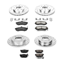Load image into Gallery viewer, PowerStop Z23 Evolution Sport Brake Rotors + Pads Hyundai Elantra w/ Rear Disc (02-05) Front or Rear - Front &amp; Rear Alternate Image