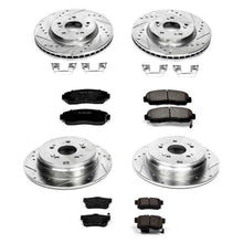 Load image into Gallery viewer, PowerStop Z23 Evolution Sport Brake Rotors + Pads Honda Accord Sedan (11-12) Coupe (2012) Front or Rear - Front &amp; Rear Alternate Image