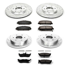 Load image into Gallery viewer, PowerStop Z23 Evolution Sport Brake Kits Nissan Armada (2007-2011) Front or Rear - Rotor + Pads / Front &amp; Rear Alternate Image