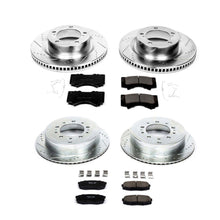 Load image into Gallery viewer, PowerStop Z23 Evolution Sport Brake Rotors + Pads Toyota Sequoia (08-19) Front or Rear - Front &amp; Rear Alternate Image