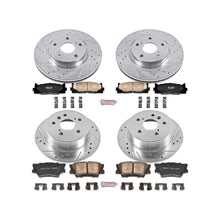 Load image into Gallery viewer, 398.43 PowerStop Z23 Evolution Sport Brake Rotors + Pads &amp; Calipers Toyota Camry (07-11) Front or Rear - Redline360 Alternate Image