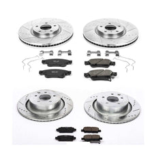 Load image into Gallery viewer, 549.32 PowerStop Z23 Evolution Sport Brake Kits Infiniti G35 RWD Sport Sedan (2007-2008) Front or Rear - Redline360 Alternate Image