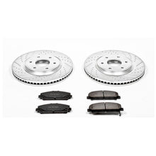 Load image into Gallery viewer, PowerStop Z23 Evolution Sport Brake Kits Infiniti QX56 [350mm Front Rotors] (2006-2007) Front or Rear - Rotor + Pads / Front &amp; Rear Alternate Image