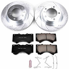 Load image into Gallery viewer, PowerStop Z23 Evolution Sport Brake Rotors + Pads Toyota Tundra (07-20) Front or Rear - Front Alternate Image