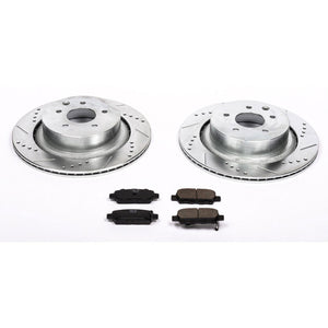 549.32 PowerStop Z23 Evolution Sport Brake Kits Infiniti G35 RWD Sport Sedan (2007-2008) Front or Rear - Redline360