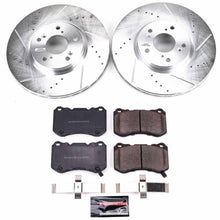 Load image into Gallery viewer, 234.22 PowerStop Z23 Evolution Sport Brake Rotors + Pads Acura TL [4 Piston Aluminum Front Calipers] (04-08) Front or Rear - Redline360 Alternate Image