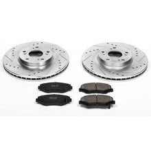 Load image into Gallery viewer, 381.51 PowerStop Z23 Evolution Sport Brake Rotors Kit Honda CR-V (05-06) Front or Rear - Redline360 Alternate Image