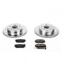 Load image into Gallery viewer, PowerStop Z23 Evolution Sport Brake Kits Mitsubishi Galant Ralliart (07-08) 3.8L V6 (2009) Front or Rear - Rotors + Pads / Rear Alternate Image