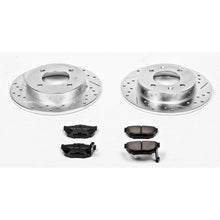 Load image into Gallery viewer, PowerStop Z23 Evolution Sport Brake Rotors + Pads Hyundai Tiburon w/ Rear Discs (97-98) Front or Rear - Rear Alternate Image