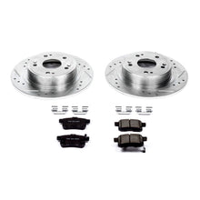 Load image into Gallery viewer, PowerStop Z23 Evolution Sport Brake Rotors + Pads Acura TSX (09-10) Front or Rear - Rear / w/o Calipers Alternate Image