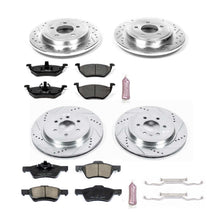 Load image into Gallery viewer, PowerStop Z23 Evolution Sport Brake Rotors + Pads Mazda Tribute w/ Rear Disc Brakes (2008) Front or Rear - Front &amp; Rear Alternate Image