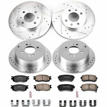 Load image into Gallery viewer, 319.22 PowerStop Z23 Evolution Sport Brake Rotors + Pads Hyundai Accent w/ Rear Discs (06-07) Front or Rear - Redline360 Alternate Image