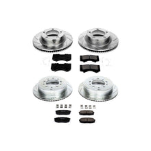 Load image into Gallery viewer, PowerStop Z23 Evolution Sport Brake Rotors + Pads Toyota Land Cruiser (08-15) Front or Rear - Front &amp; Rear Alternate Image