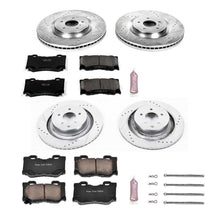 Load image into Gallery viewer, PowerStop Z23 Evolution Sport Brake Kits Infiniti Q60 [355mm Front Rotors] (14-15) Front or Rear - Rotor + Pads + Calipers / Front &amp; Rear Alternate Image
