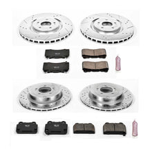Load image into Gallery viewer, PowerStop Z23 Evolution Sport Brake Kits Mitsubishi Outlander (2007) 4 Cyl / V6 (08-13) Front or Rear - Front &amp; Rear Alternate Image