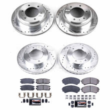 Load image into Gallery viewer, 422.51 PowerStop Z23 Evolution Sport Brake Rotors + Pads Honda Passport w/ Rear Discs (2002) Front or Rear - Redline360 Alternate Image