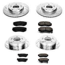 Load image into Gallery viewer, 393.75 PowerStop Z23 Evolution Sport Brake Rotors + Pads Hyundai Sonata 3.3L 6 Cyl. (08-10) Front or Rear - Redline360 Alternate Image