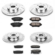 Load image into Gallery viewer, PowerStop Z23 Evolution Sport Brake Kits Mazda Miata NB (2001-2005) Front or Rear - Rotors + Pads / Front &amp; Rear Alternate Image