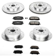 Load image into Gallery viewer, PowerStop Z23 Evolution Sport Brake Kits Lexus RX330 (04-06) Front or Rear - Rotors + Pads / Front &amp; Rear Alternate Image