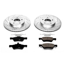 Load image into Gallery viewer, PowerStop Z23 Evolution Sport Brake Rotors + Pads Mercury Mariner w/ Rear Drum Brakes (08-10) Front or Rear - Front Alternate Image