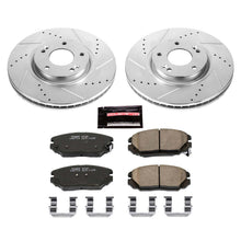 Load image into Gallery viewer, PowerStop Z23 Evolution Sport Brake Rotors + Pads Hyundai Azera (06-09) Front or Rear - Front Alternate Image