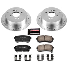 Load image into Gallery viewer, 319.22 PowerStop Z23 Evolution Sport Brake Rotors + Pads Hyundai Accent w/ Rear Discs (06-07) Front or Rear - Redline360 Alternate Image
