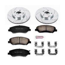 Load image into Gallery viewer, PowerStop Z23 Evolution Sport Brake Rotors + Pads Hyundai Santa Fe (07-09) Front or Rear - Front Alternate Image
