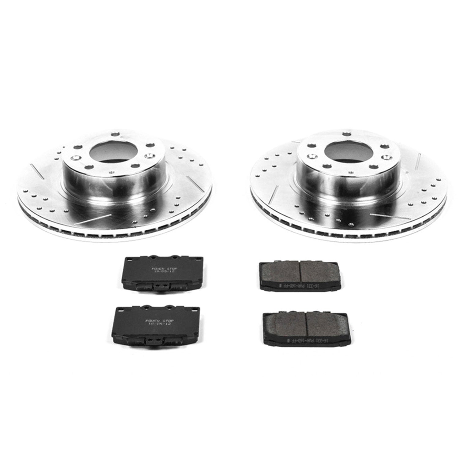 PowerStop Z23 Evolution Sport Brake Rotors + Pads Mazda RX7 FD (93