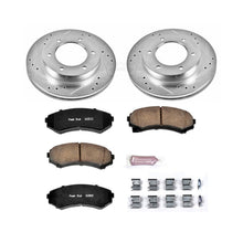 Load image into Gallery viewer, 422.51 PowerStop Z23 Evolution Sport Brake Rotors + Pads Honda Passport w/ Rear Discs (2002) Front or Rear - Redline360 Alternate Image