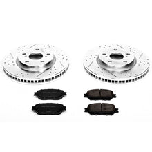 Load image into Gallery viewer, PowerStop Z23 Evolution Sport Brake Rotors + Pads Lexus IS250C Convertible (14-15) Front or Rear - Front Alternate Image