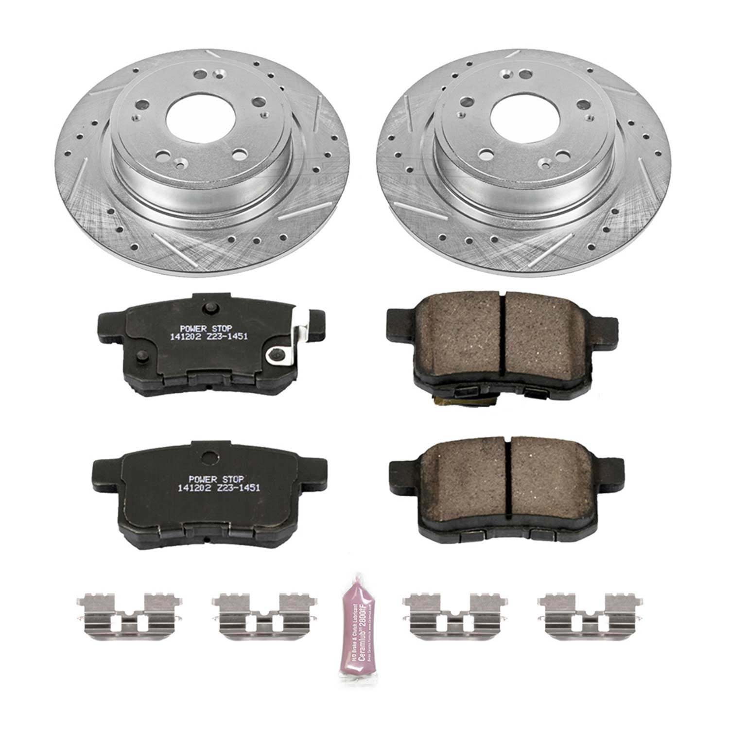 PowerStop Brake Kit | 1991–1993 Honda Accord (KCOE2773) main image 0