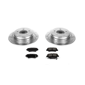 378.85 PowerStop Z23 Evolution Sport Brake Kits Kia Optima (2011-2015) Front or Rear - Redline360