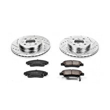 Load image into Gallery viewer, PowerStop Z23 Evolution Sport Brake Rotors + Pads Honda Fit (09-12) Front or Rear - Front Alternate Image
