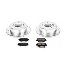 Load image into Gallery viewer, PowerStop Z23 Evolution Sport Brake Rotors + Pads Hyundai Sonata 2.4L 4 Cyl. (08-10) Front or Rear - Rear Alternate Image