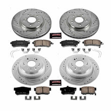 Load image into Gallery viewer, PowerStop Z23 Evolution Sport Brake Rotors + Pads Honda Crosstour (12-15) Front or Rear - Front &amp; Rear Alternate Image