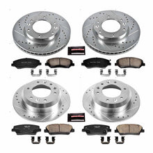 Load image into Gallery viewer, PowerStop Z23 Evolution Sport Brake Rotors + Pads Hyundai Sedona (07-14) Front or Rear - Front &amp; Rear Alternate Image