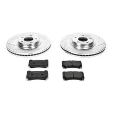 Load image into Gallery viewer, PowerStop Z23 Evolution Sport Brake Rotors + Pads Hyundai Genesis Sedan V8 (10-14) Front or Rear - Front Alternate Image