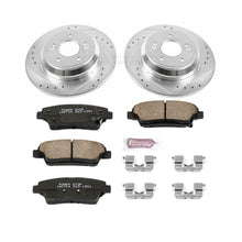 Load image into Gallery viewer, PowerStop Z23 Evolution Sport Brake Rotors + Pads Hyundai Genesis Sedan V8 (15-17) Front or Rear - Rear Alternate Image