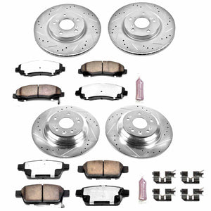 280.05 PowerStop Z36 Truck & Tow Brake Rotors + Pads Acura TL (09-14) Front or Rear - Redline360