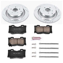 Load image into Gallery viewer, PowerStop Z23 Evolution Sport Brake Kits Infiniti Q60 (2017-2019) Front or Rear - Rotor + Pads / Rear Alternate Image
