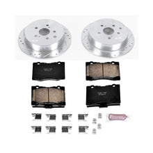 Load image into Gallery viewer, PowerStop Z23 Evolution Sport Brake Rotors + Pads Toyota Highlander (15-19) Front or Rear - Rear Alternate Image