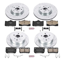 Load image into Gallery viewer, PowerStop Z23 Evolution Sport Brake Rotors + Pads &amp; Calipers Lexus GS350/IS350 (09-11) Front or Rear - Rotors + Pads / Front &amp; Rear Alternate Image