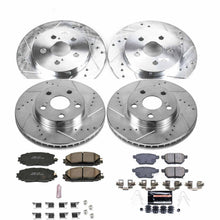 Load image into Gallery viewer, PowerStop Z23 Evolution Sport Brake Rotors + Pads Lexus CT200h [259mm Rear Rotors] (10-15) Front or Rear - Front &amp; Rear Alternate Image