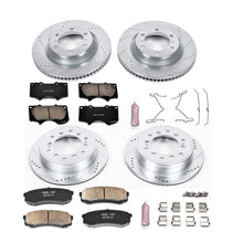 Load image into Gallery viewer, PowerStop Z23 Evolution Sport Brake Rotors + Pads &amp; Calipers Toyota 4Runner (10-15) Front or Rear - Rotors + Pads / Front &amp; Rear Alternate Image