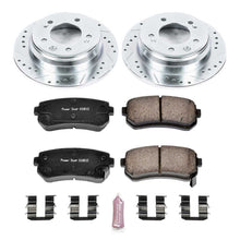 Load image into Gallery viewer, PowerStop Z23 Evolution Sport Brake Rotors + Pads Hyundai Tucson FWD (12-15) Front or Rear - Rear Alternate Image