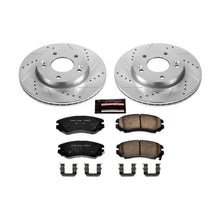 Load image into Gallery viewer, PowerStop Z23 Evolution Sport Brake Rotors + Pads Kia Soul (2012-2013) Front or Rear - Front Alternate Image