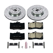 Load image into Gallery viewer, PowerStop Z23 Evolution Sport Brake Rotors + Pads &amp; Calipers Lexus IS200t (16-17) IS300 (16-19) IS350 (14-19) Front or Rear - Rotors + Pads / Front Alternate Image