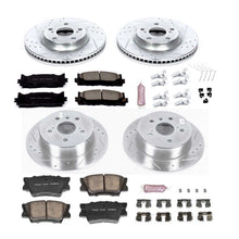 Load image into Gallery viewer, PowerStop Z23 Evolution Sport Brake Rotors + Pads &amp; Calipers Toyota Camry (12-17) Front or Rear - Rotors + Pads / Front &amp; Rear Alternate Image